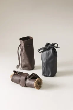 Lambskin Shoe shine mitt