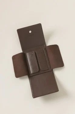 Lambskin Travelling cuff-links case