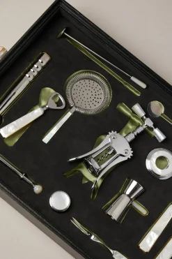 Mother of pearl Bar set