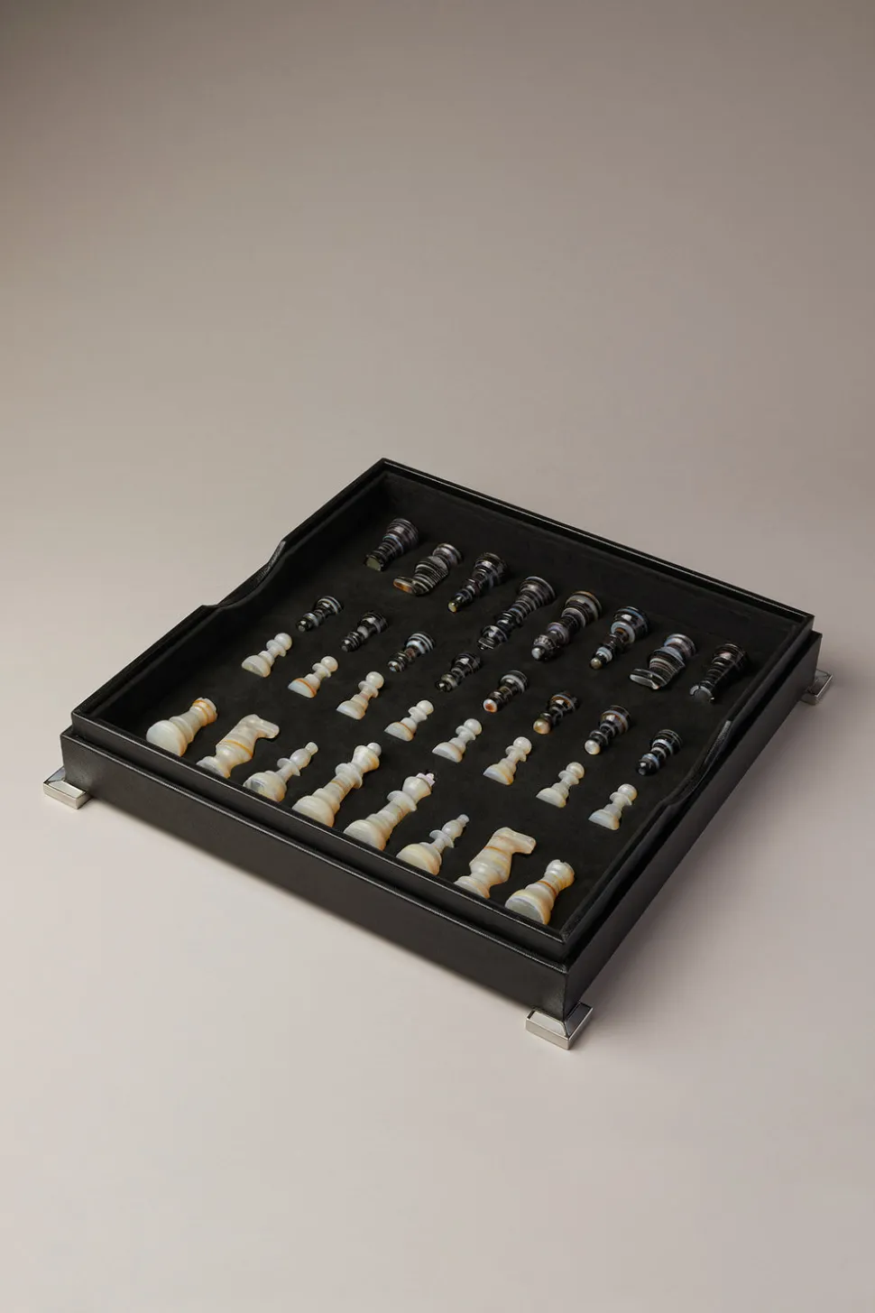 Mother of pearl Chess set