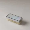 Mother of pearl Rectangular nail brush