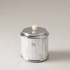 Mother of pearl Toilet ear picks jar