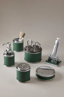 Nautical leather Gel dispenser