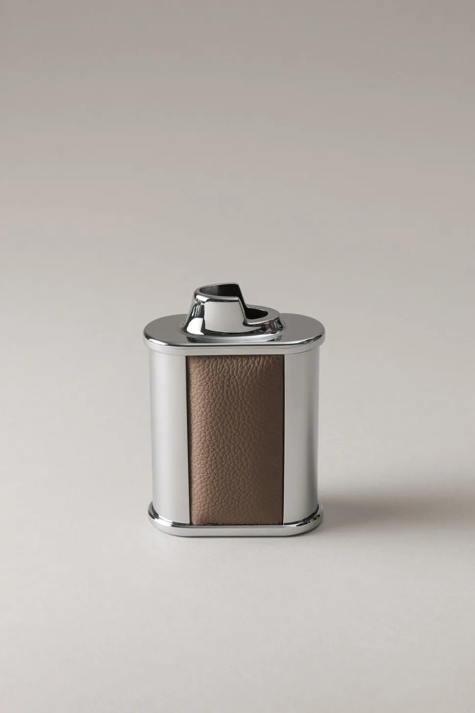 Nautical leather Oval Bic desk lighter holder