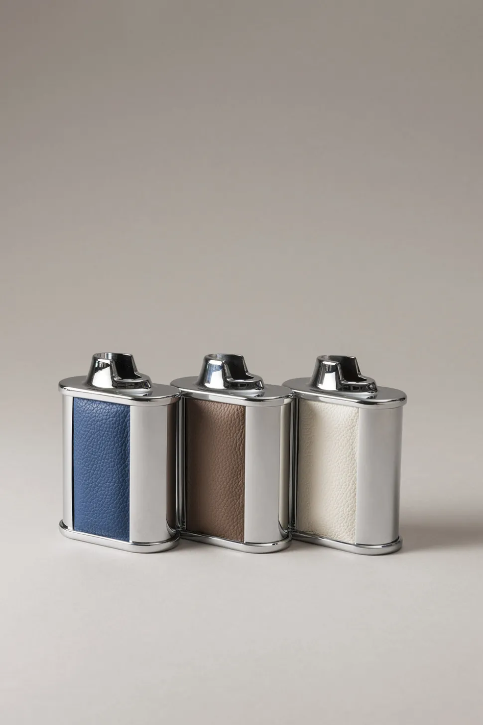Nautical leather Oval Bic desk lighter holder
