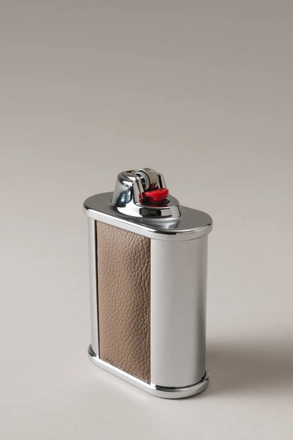 Nautical leather Oval Bic desk lighter holder