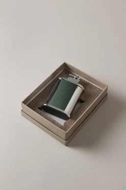 Nautical leather Oval Bic desk lighter holder