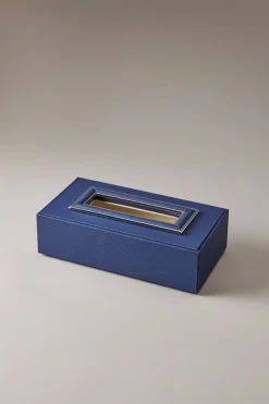 Nautical leather Rectangular tissue box