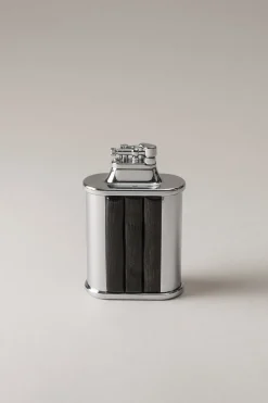 Oryx Oval shaped flint desk lighter