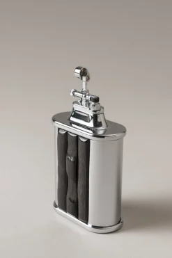Oryx Oval shaped flint desk lighter