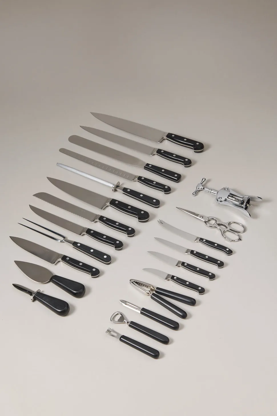Polyoxymethylene Professional knife set