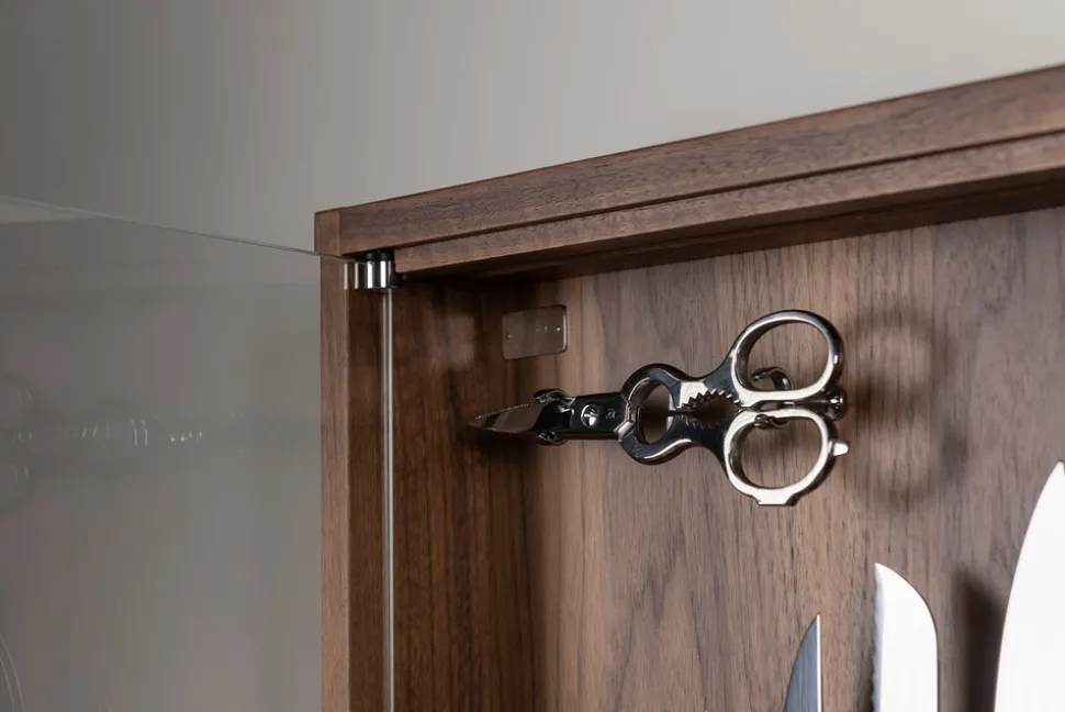 Polyoxymethylene Small cabinet wall-mounted knives set