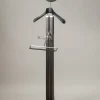 Portoro marble Bathroom valet with mirror and plain shoulders