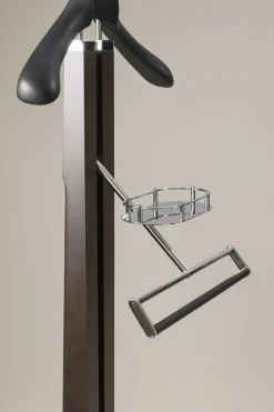Portoro marble Bathroom valet with mirror and plain shoulders