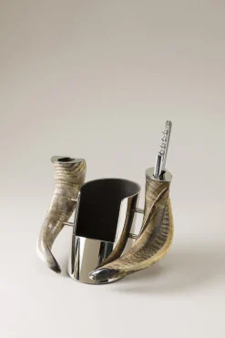 Ram Merino Wine bottle rest with handles