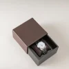 Saffiano style leather Watch box