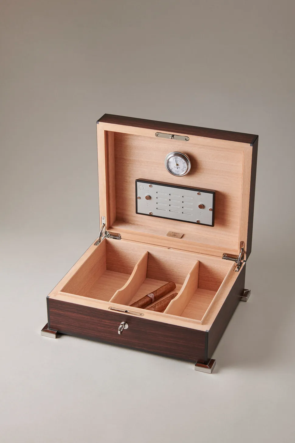 Santos Rosewood Medium cigar humidor box