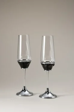 Set of 2 Oryx Flute champagne