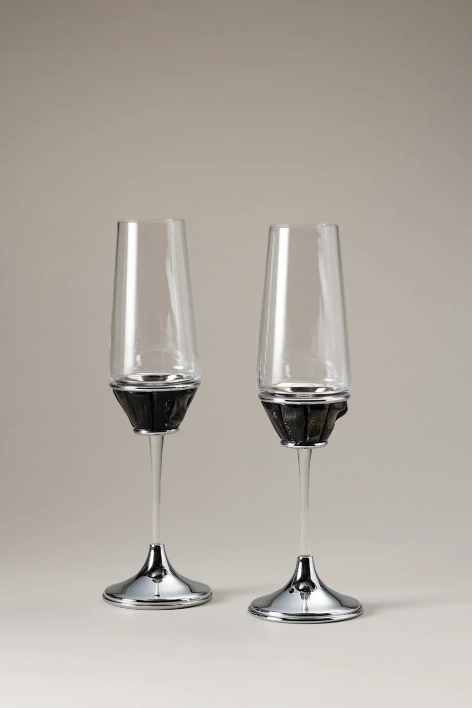 Set of 2 Oryx Flute champagne