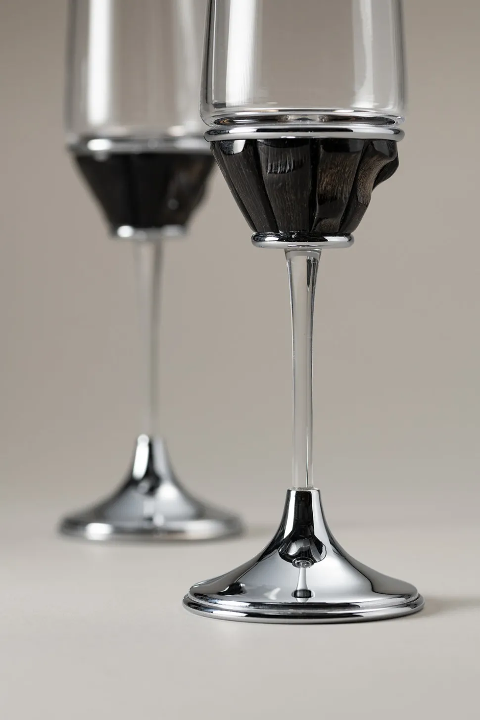 Set of 2 Oryx Flute champagne