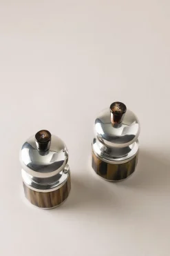 Small zebu table pepper and salt mill
