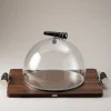 Springbok Cheese serving board with glassdome