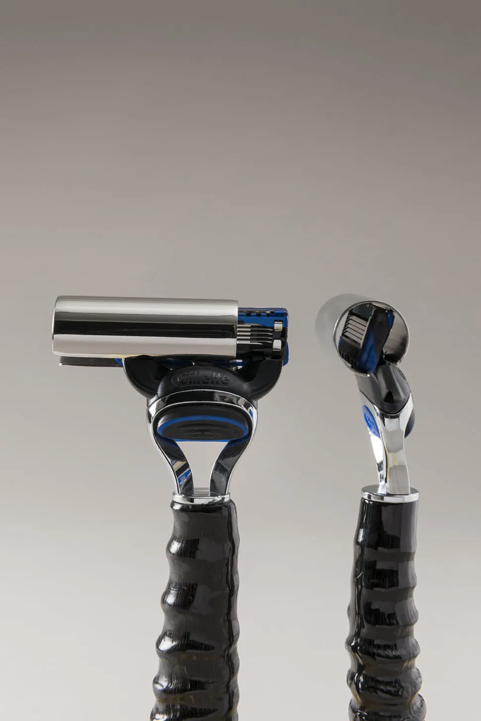 Springbok Fusion razor in springbok horn