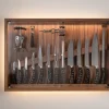 Springbok Medium cabinet wall-mounted knives set