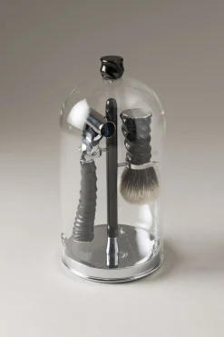 Springbok Shaving set with glass dome