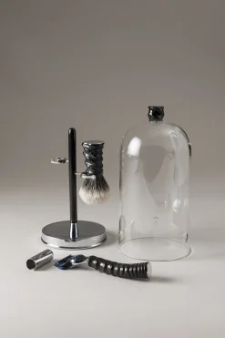 Springbok Shaving set with glass dome
