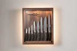 Springbok Small cabinet wall-mounted knives set