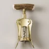 Stag antler Brass double lever corkscrew