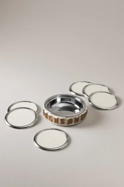 Stag antler Coaster set