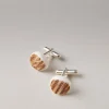 Stag antler Cuff-links