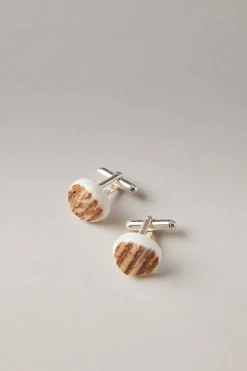 Stag antler Cuff-links