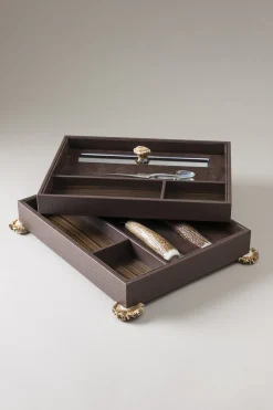 Stag antler Desk set