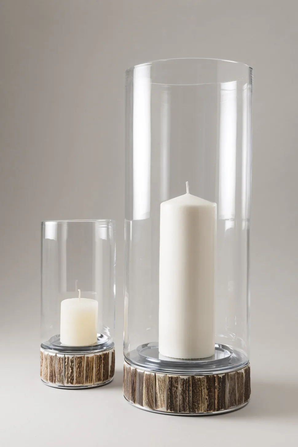 Stag antler Flower vase/candle holder