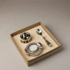 Stag antler French-style boiled egg set