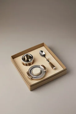 Stag antler French-style boiled egg set