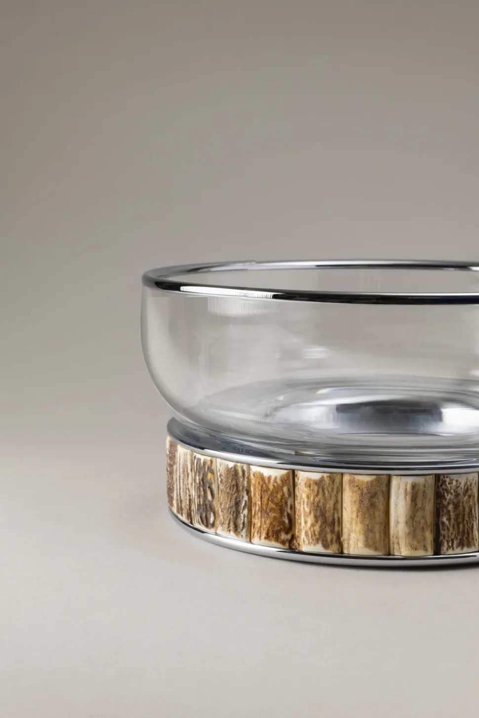 Stag antler Ice bucket for decanter