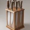 Stag antler Kitchen knife set