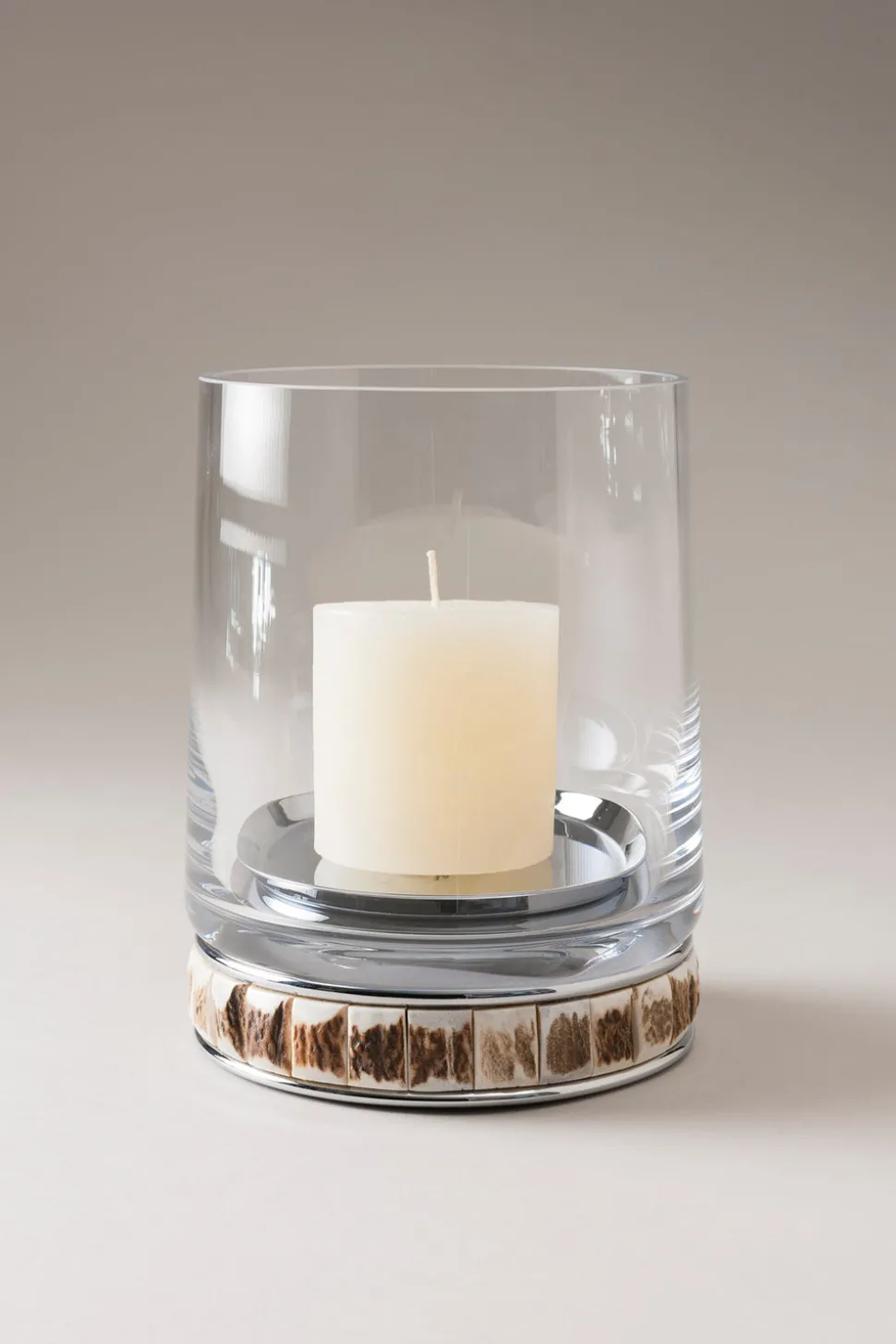 Stag antler Large candle holder