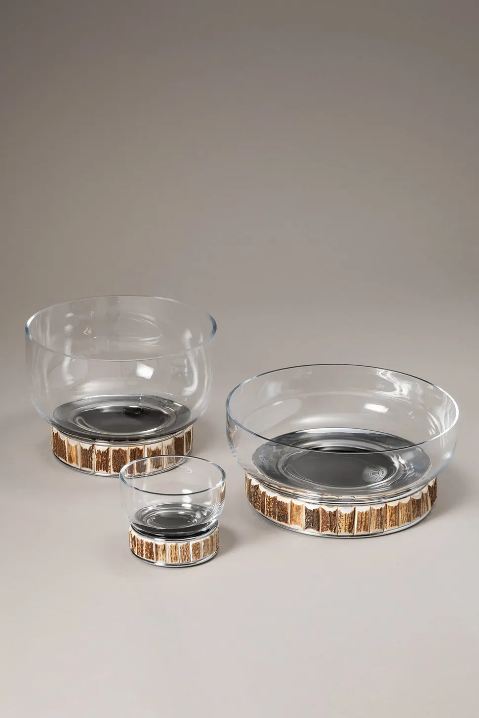 Stag antler Large salad bowl