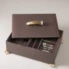 Stag antler Men's jewelry coffret