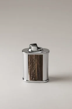 Stag antler Oval Bic desk lighter holder