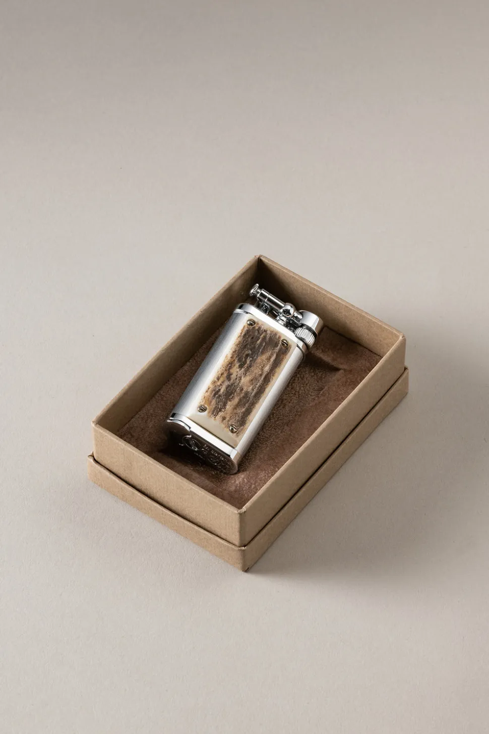 Stag antler Pocket flint lighter