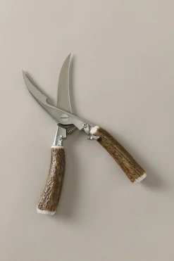 Stag antler Poultry shears