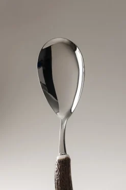 Stag antler Rice server