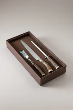 Stag antler Roast set deluxe