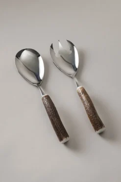 Stag antler Salad set